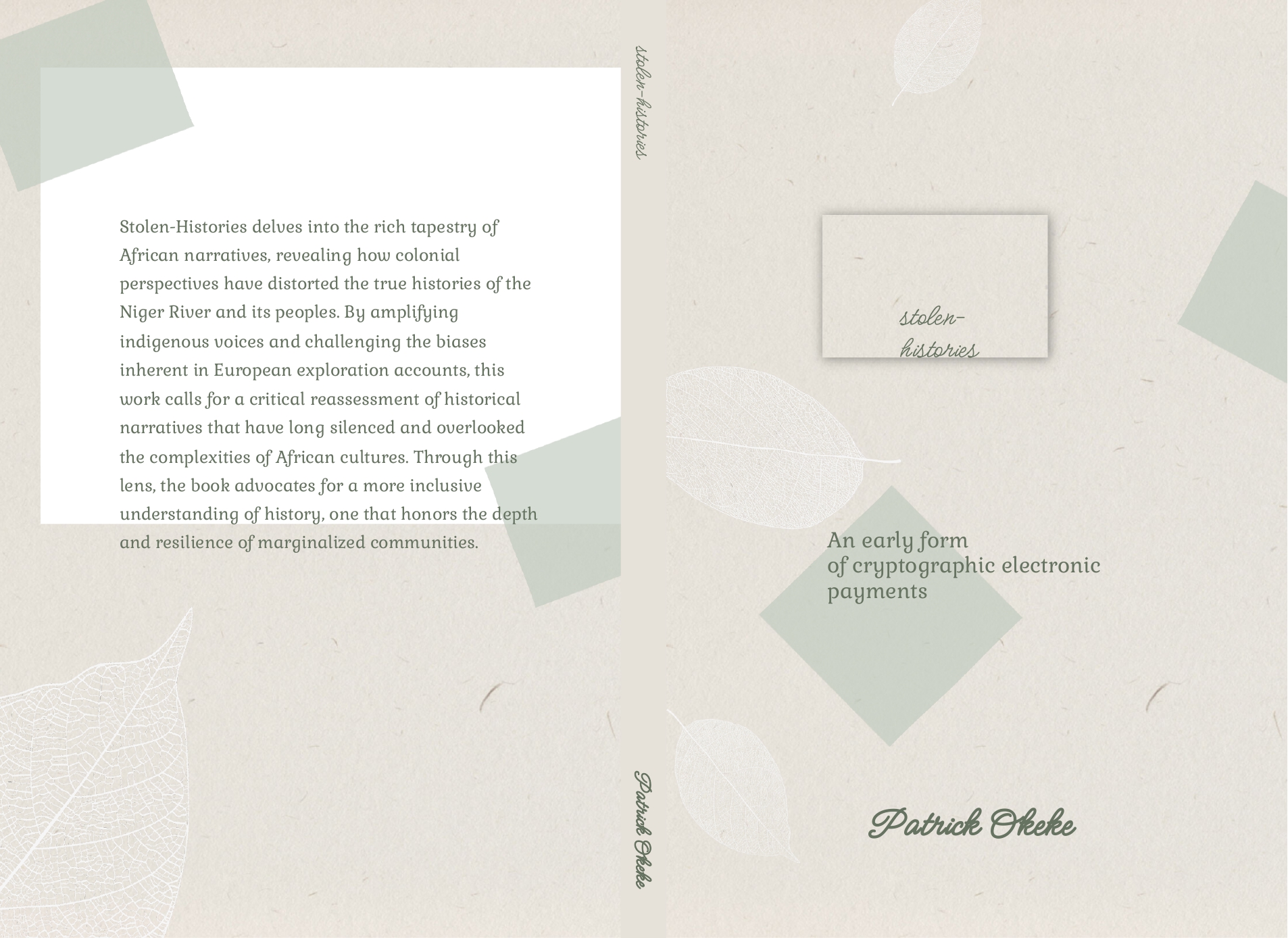 Stolen Histories book cover